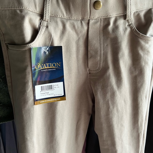 Ovation youth XL (14) pull on breeches - Picture 3 of 5